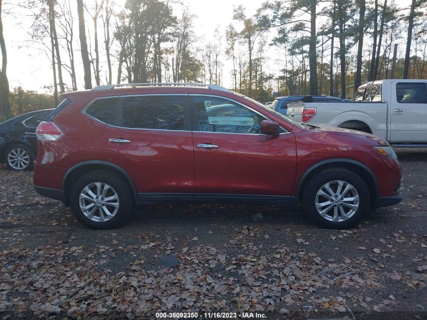 2016 NISSAN ROGUE S/SL/SV - KNMAT2MT4GP652357
