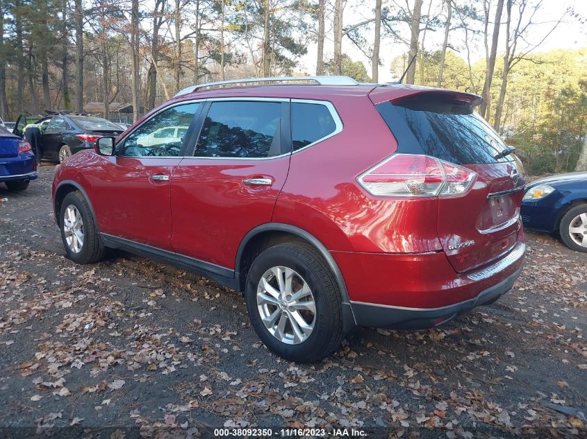 2016 NISSAN ROGUE S/SL/SV - KNMAT2MT4GP652357