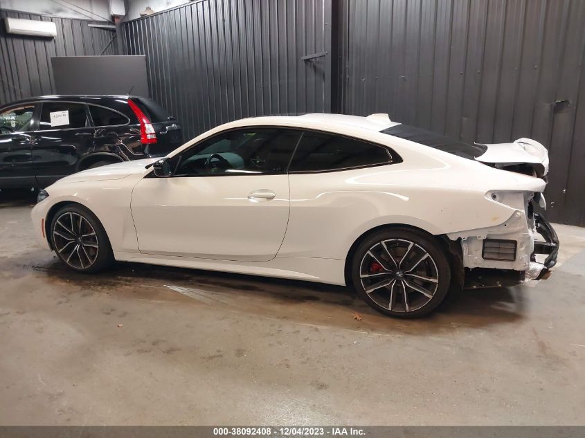 2022 BMW 430I XDRIVE WBA73AP07NCK99264