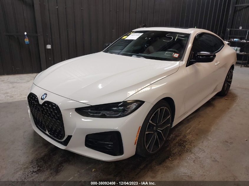 2022 BMW 430I XDRIVE WBA73AP07NCK99264