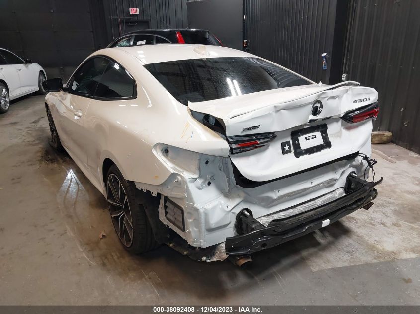 2022 BMW 430I XDRIVE WBA73AP07NCK99264