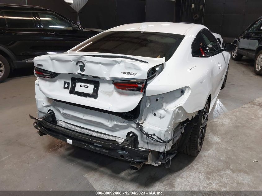 2022 BMW 430I XDRIVE WBA73AP07NCK99264