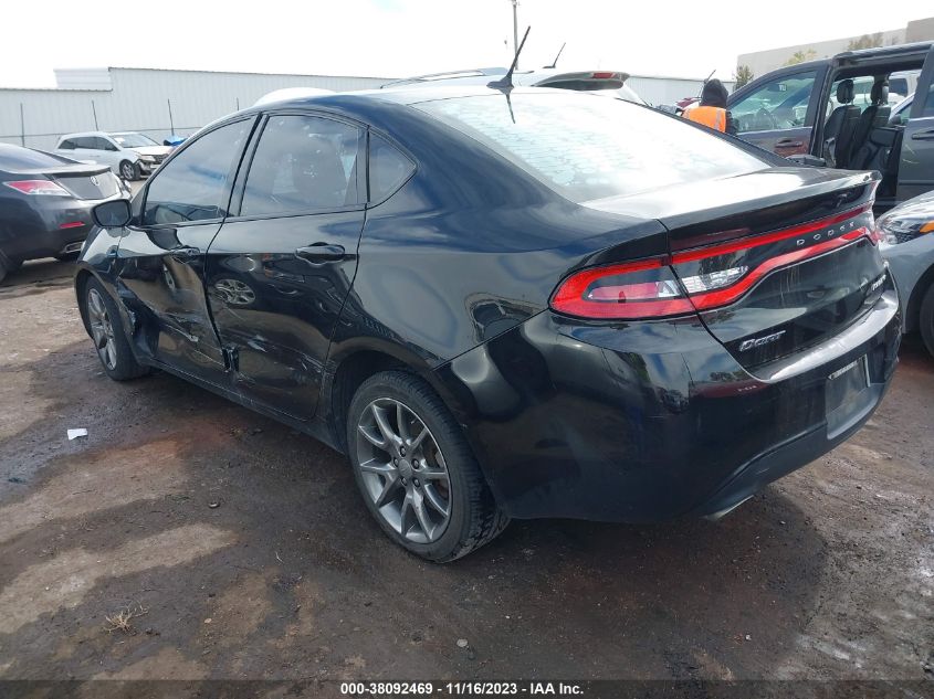 2015 DODGE DART SXT - 1C3CDFBB3FD142027