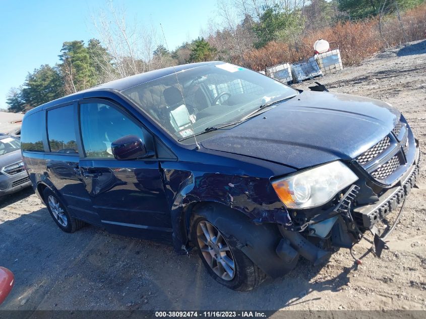 2013 DODGE GRAND CARAVAN R/T - 2C4RDGEG0DR537165