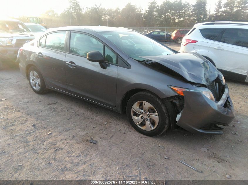 2014 HONDA CIVIC LX - 2HGFB2F56EH501773