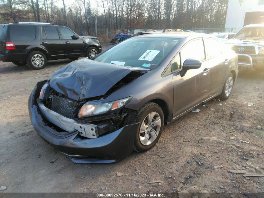 2014 HONDA CIVIC LX - 2HGFB2F56EH501773