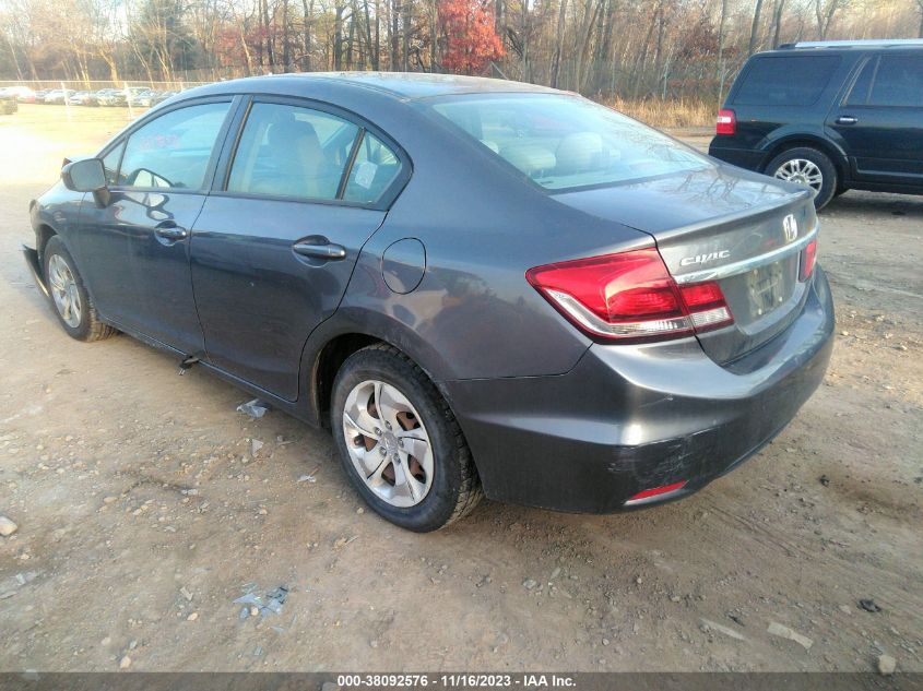 2014 HONDA CIVIC LX - 2HGFB2F56EH501773