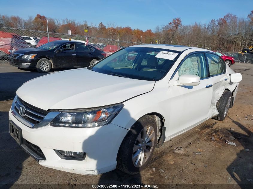 2014 HONDA ACCORD EX-L V-6 - 1HGCR3F81EA009035