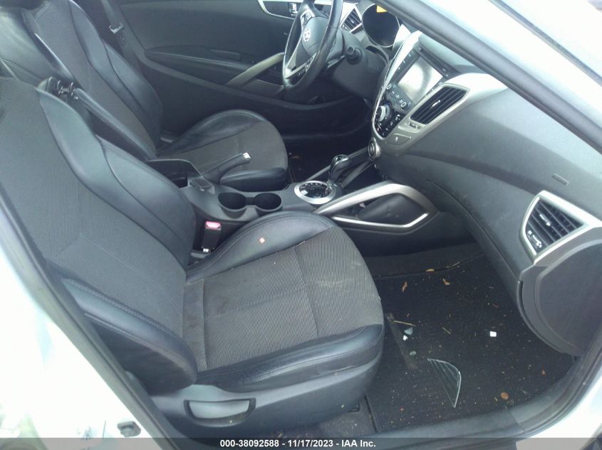 2013 HYUNDAI VELOSTER BASE W/BLACK - KMHTC6AD4DU118149