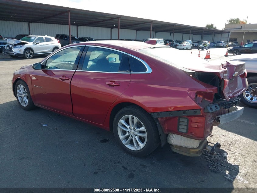 VIN 1G1ZD5ST2JF258138 2018 CHEVROLET MALIBU LT