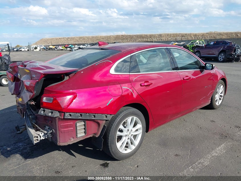 VIN 1G1ZD5ST2JF258138 2018 CHEVROLET MALIBU LT