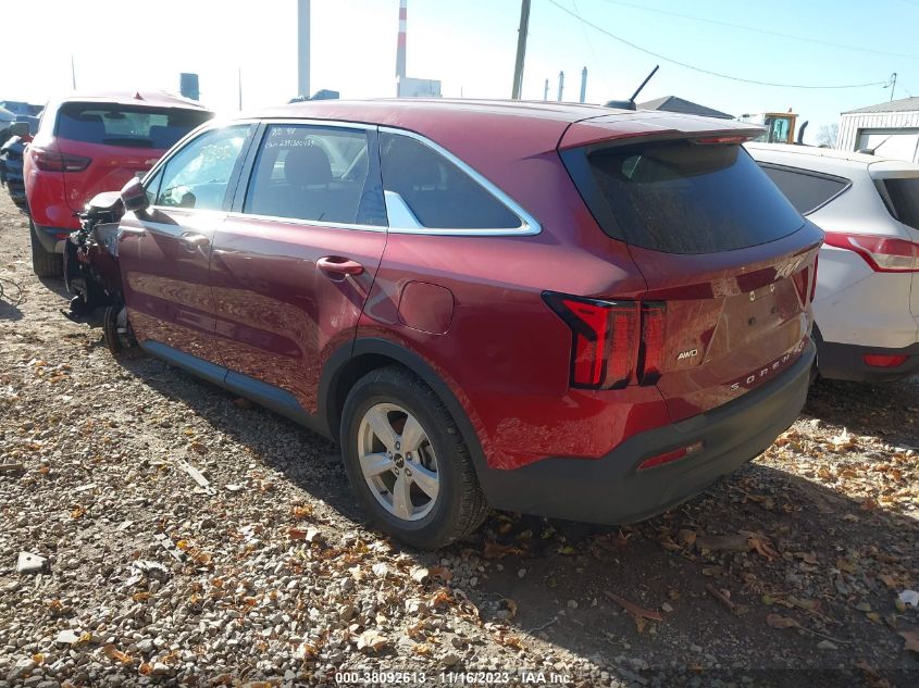 2022 KIA SORENTO LX - 5XYRGDLCXNG099847