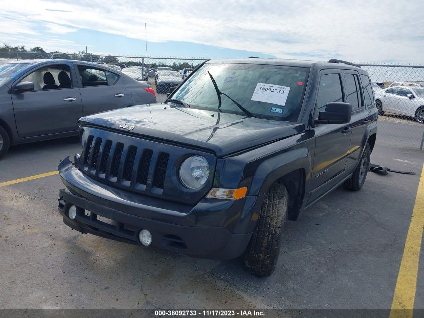 2014 JEEP PATRIOT SPORT - 1C4NJPBB5ED912830