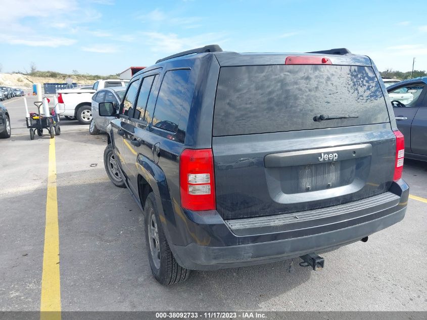 2014 JEEP PATRIOT SPORT - 1C4NJPBB5ED912830