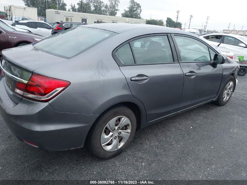 2015 HONDA CIVIC LX - 2HGFB2F55FH544163