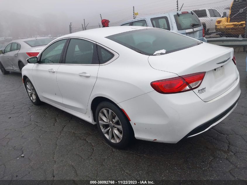 2015 CHRYSLER 200 C - 1C3CCCCB2FN545409