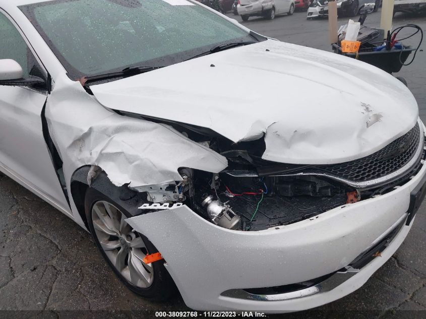 2015 CHRYSLER 200 C - 1C3CCCCB2FN545409