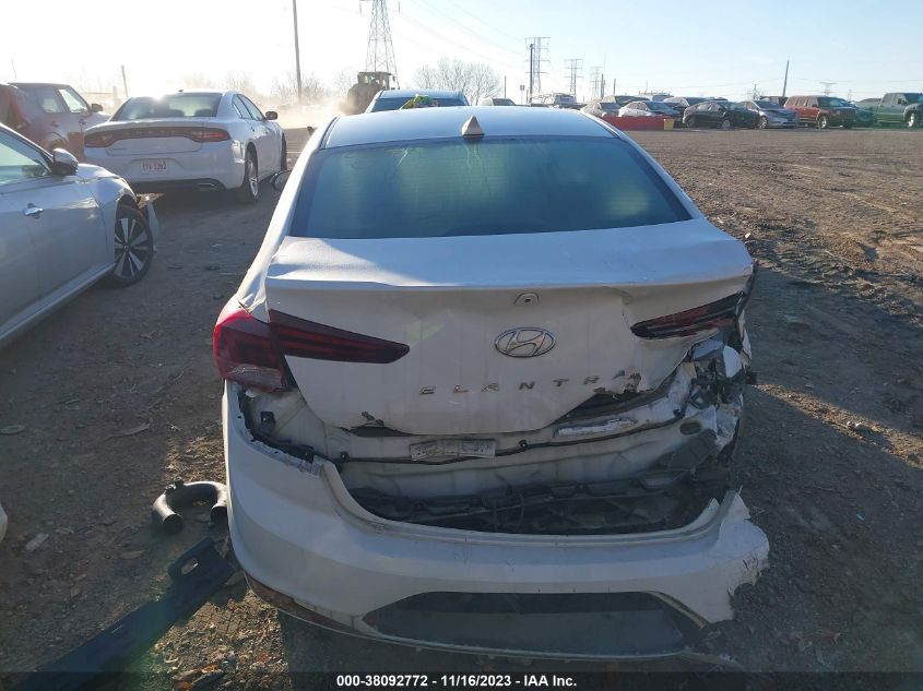 2019 HYUNDAI ELANTRA SEL/VALUE/LIMITED - 5NPD84LF0KH408764
