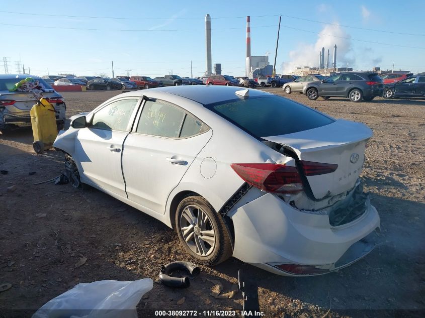 2019 HYUNDAI ELANTRA SEL/VALUE/LIMITED - 5NPD84LF0KH408764