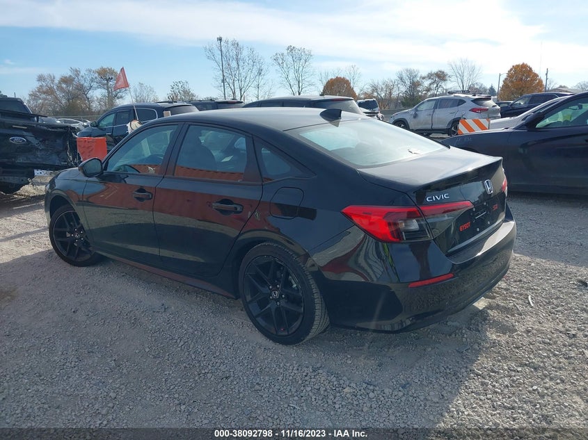 VIN 2HGFE2F55NH608692 2022 HONDA CIVIC SPORT