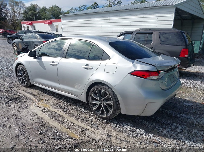 VIN JTDP4MCE1MJ053923 2021 TOYOTA COROLLA SE