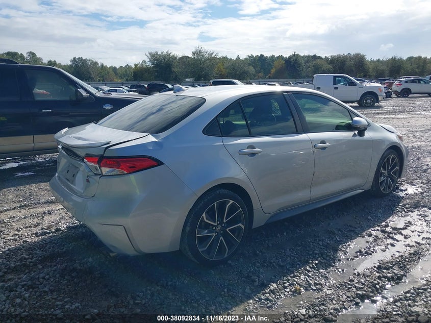 VIN JTDP4MCE1MJ053923 2021 TOYOTA COROLLA SE
