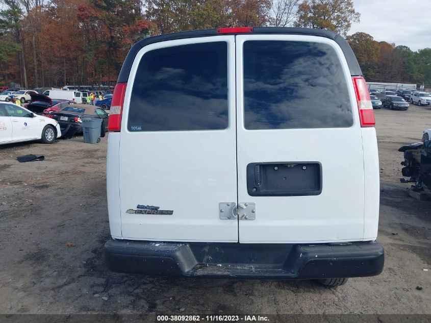 2013 CHEVROLET EXPRESS 2500 WORK VAN 1GCWGFFA1D1146013