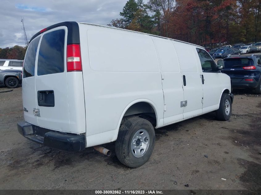 2013 CHEVROLET EXPRESS 2500 WORK VAN 1GCWGFFA1D1146013