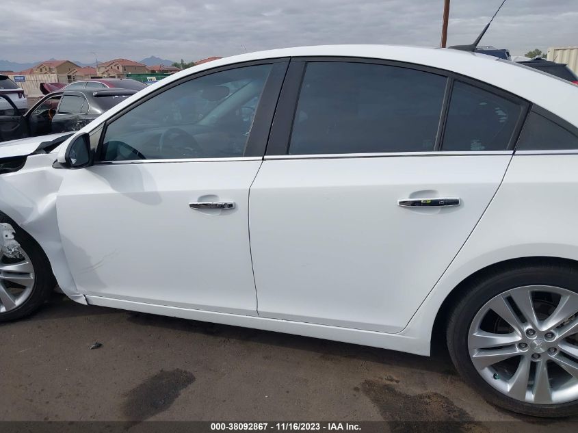 2013 CHEVROLET CRUZE LTZ - 1G1PG5SBXD7301354