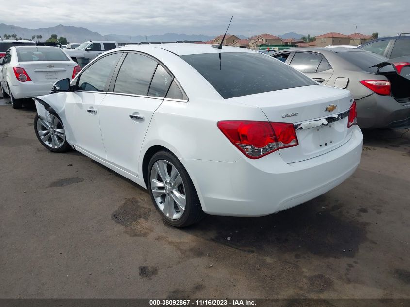 2013 CHEVROLET CRUZE LTZ - 1G1PG5SBXD7301354