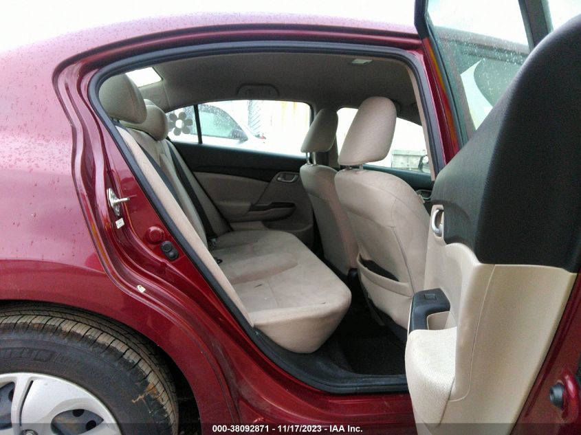 2013 HONDA CIVIC LX - 2HGFB2F51DH555416