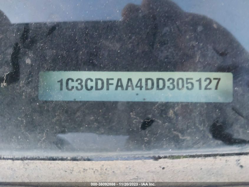 2013 DODGE DART SE/AERO - 1C3CDFAA4DD305127