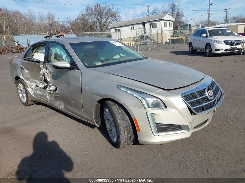 2014 CADILLAC CTS LUXURY - 1G6AX5SX3E0196310