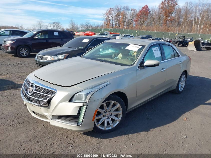 2014 CADILLAC CTS LUXURY - 1G6AX5SX3E0196310