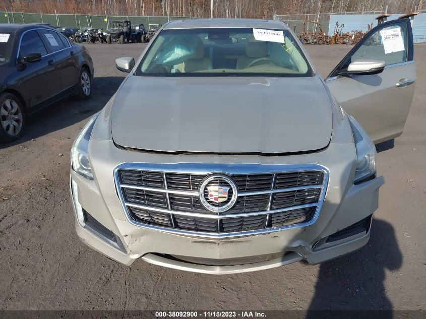 2014 CADILLAC CTS LUXURY - 1G6AX5SX3E0196310