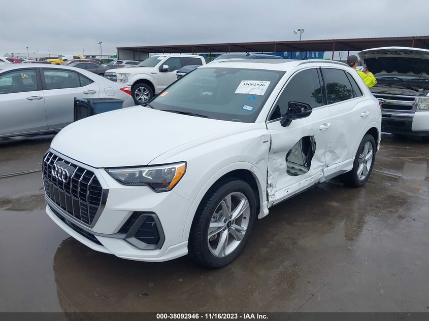 VIN WA1DECF35N1094622 2022 AUDI Q3 PREMIUM S LINE 45