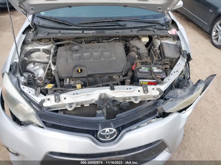 2016 TOYOTA COROLLA L/LE/LE PLS/PRM/S/S PLS - 5YFBURHE1GP401865
