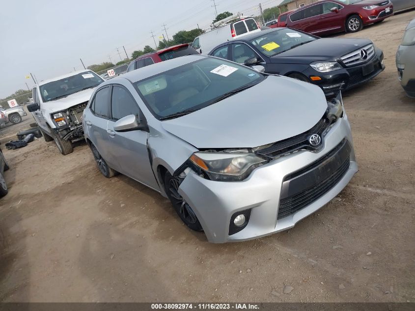 2016 TOYOTA COROLLA L/LE/LE PLS/PRM/S/S PLS - 5YFBURHE1GP401865