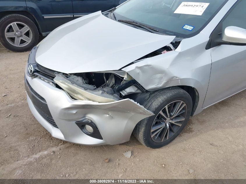 2016 TOYOTA COROLLA L/LE/LE PLS/PRM/S/S PLS - 5YFBURHE1GP401865
