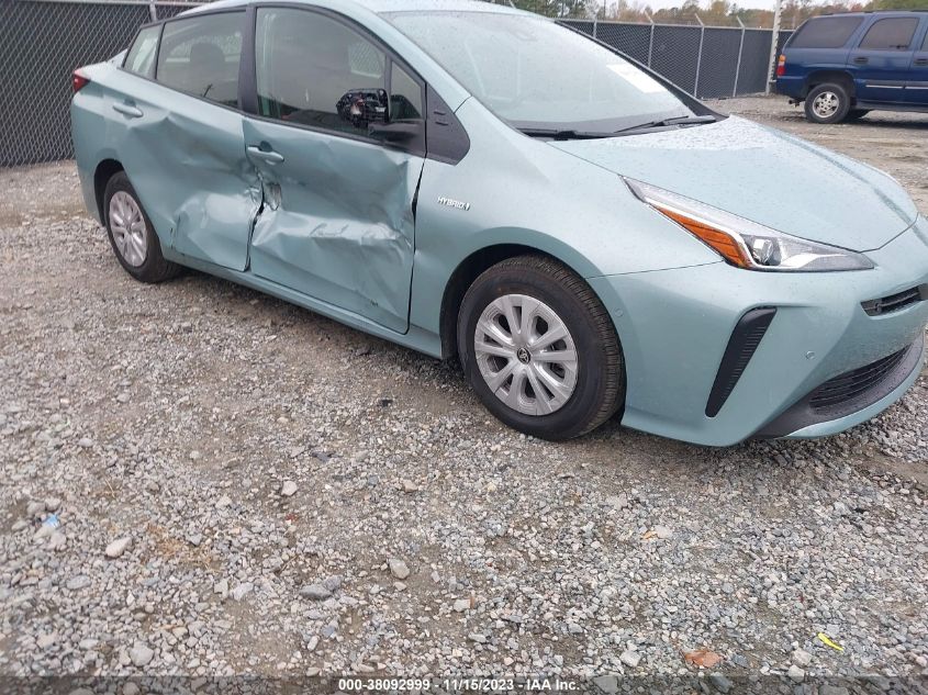 JTDKAMFU6N3183725 Toyota Prius LE