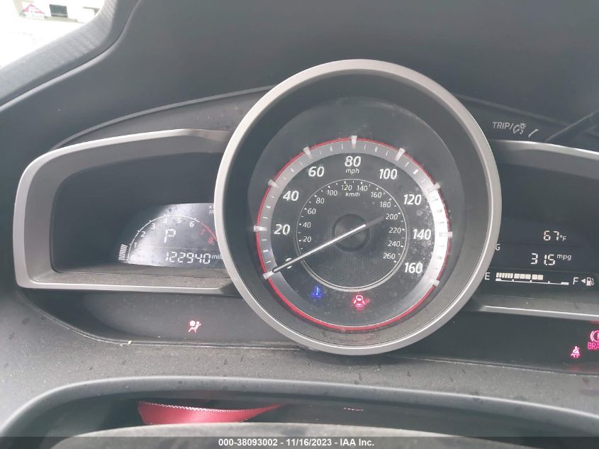 2016 MAZDA MAZDA3 I TOURING - 3MZBM1M73GM311405