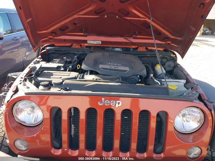 2014 JEEP WRANGLER SPORT 1C4AJWAG0EL271338
