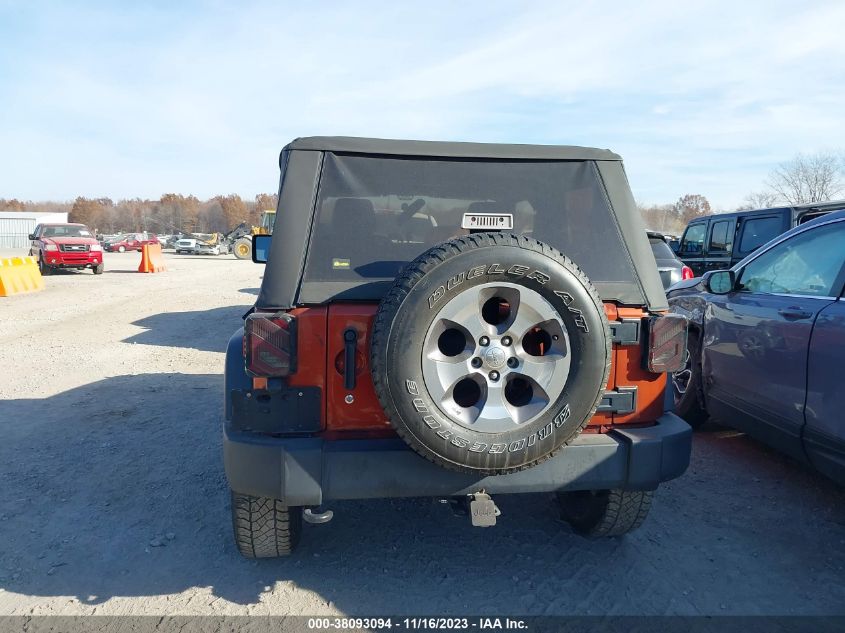 2014 JEEP WRANGLER SPORT 1C4AJWAG0EL271338