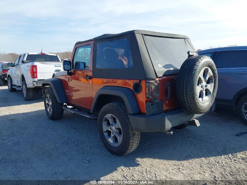 2014 JEEP WRANGLER SPORT 1C4AJWAG0EL271338