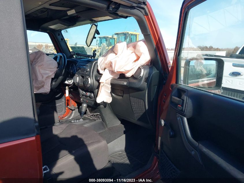 2014 JEEP WRANGLER SPORT 1C4AJWAG0EL271338