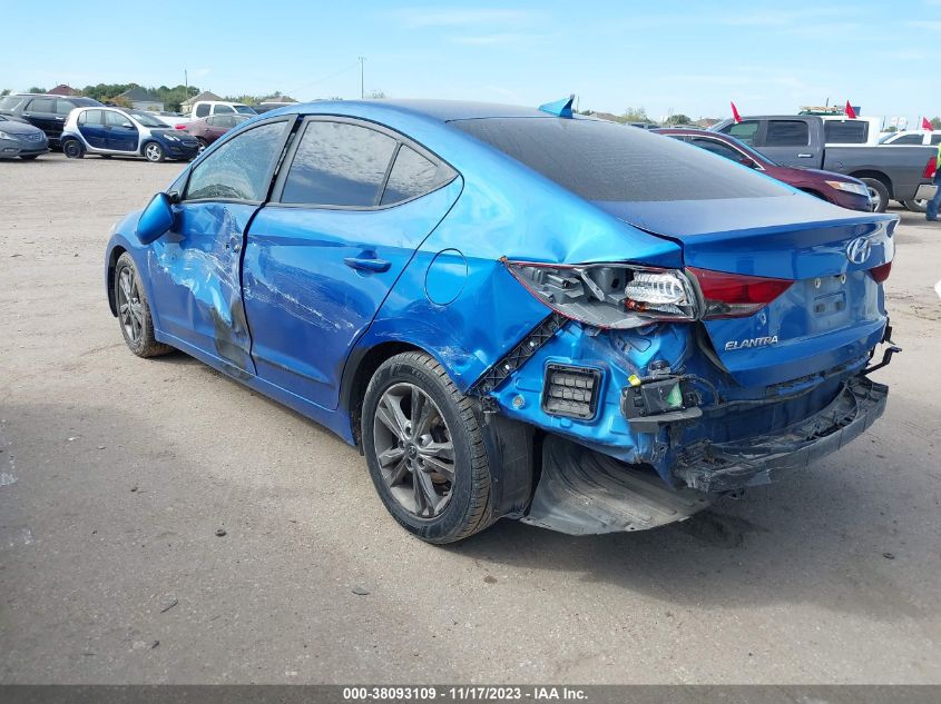 2018 HYUNDAI ELANTRA SEL - 5NPD84LF8JH216068