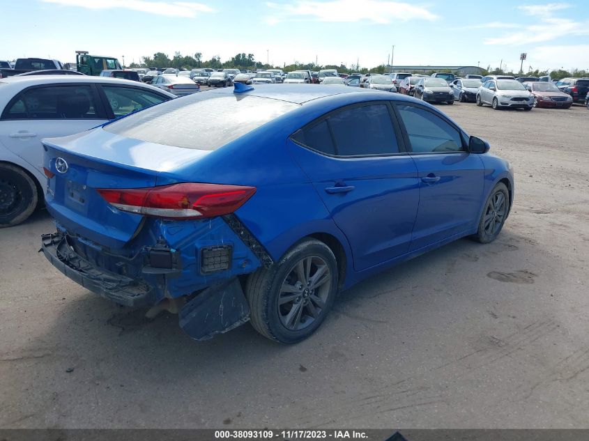 2018 HYUNDAI ELANTRA SEL - 5NPD84LF8JH216068