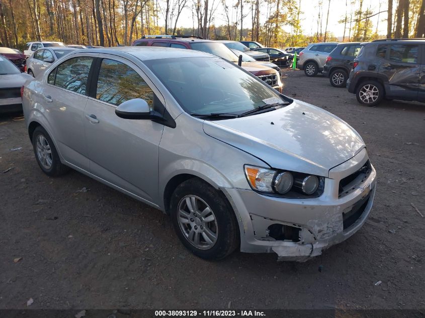 2013 CHEVROLET SONIC LT - 1G1JC5SH1D4194864