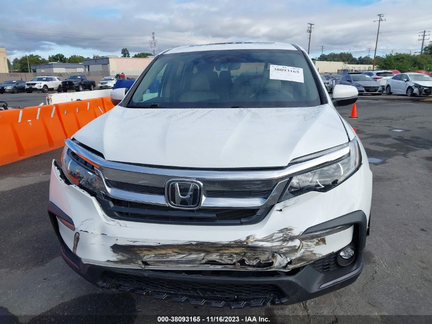 2022 HONDA PILOT 2WD EX-L - 5FNYF5H51NB003254