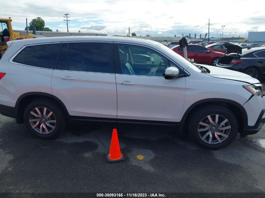 2022 HONDA PILOT 2WD EX-L - 5FNYF5H51NB003254